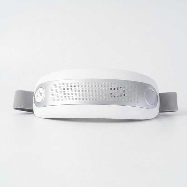 Wireless Heated Waist Massage Belt with adjustable strap and control panel.
