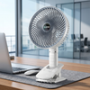 Portable Type C Rechargeable Desktop Clamp Fan