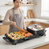 2 in 1 Electrical Barbecue Hotpot