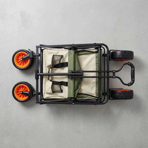 Foldable Beach Storage Trolley