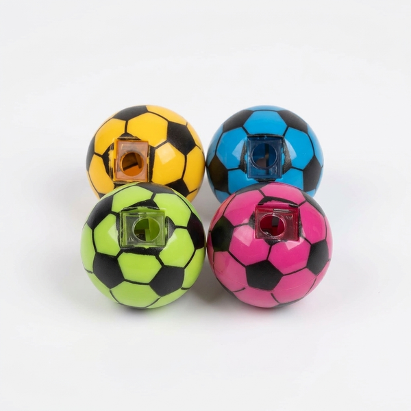 Fun Soccer-Themed Pencil Sharpener 24pcs