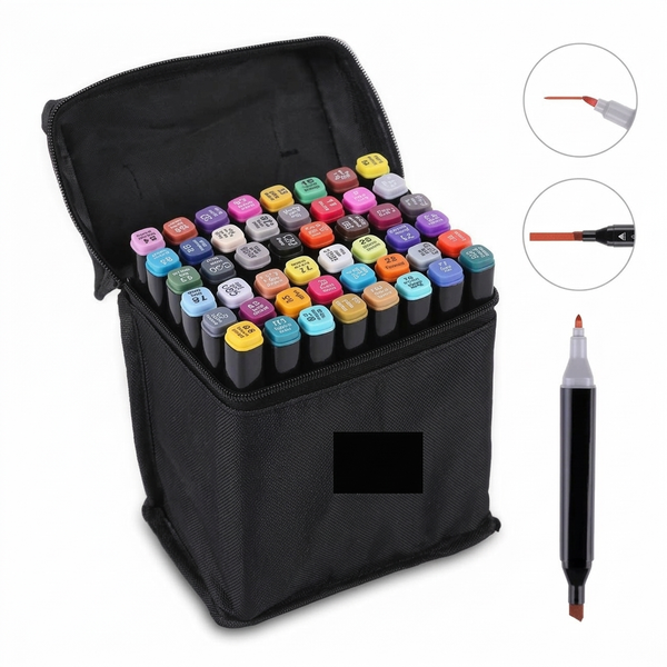 80Pcs Art Sketch Drawing Twin Marker Painting Pen Set