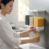 Cereal Dispenser Storage Box with Dispensing Mechanism