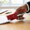Handheld Metal Plier Stapler Office Desk Accessory