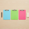 A5 Flat Clip Writing Board – Solid Colour Design