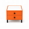 Modern 2-Drawer Bedside Nightstand