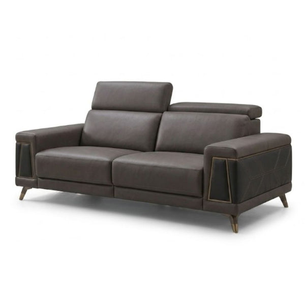 Contemporary Modular Lounge Sofa Set in modern design with leather finish and stylish accents.