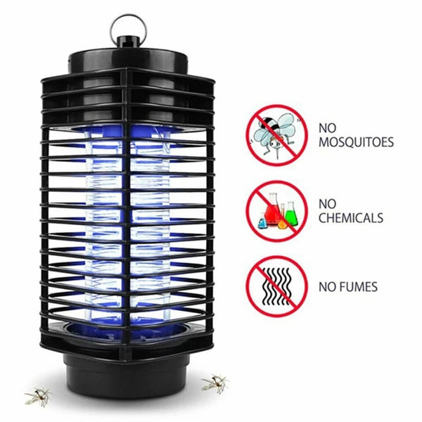 2-in-1 Waterproof Mosquito Zapper Lamp for Patio and Home