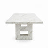 Modern Marble-Style Dining Table