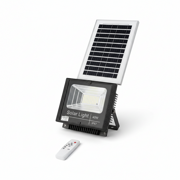 40W Solar Floodlight – Efficient Outdoor Lighting Solution