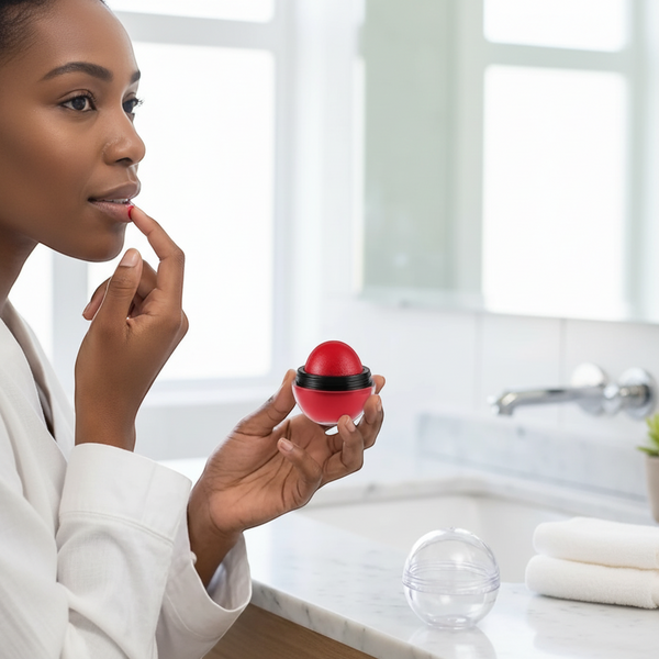 Cute Strawberry Magic Colour Changing Lip Balm