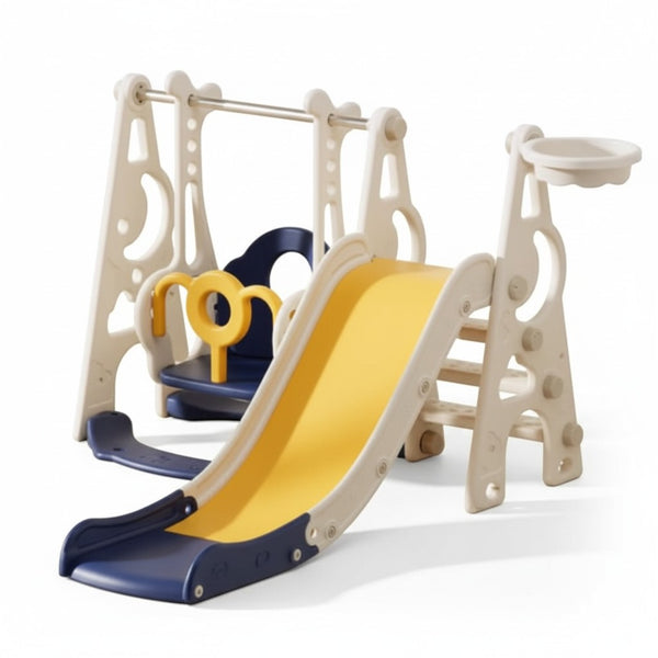 Slide and Swing Playset for Toddlers