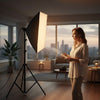 Professional Softbox and LED Light Kit with 2m Tripod Stand