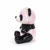 Sequin Panda Plush Toy sitting, showcasing its colorful sequin detailing and playful panda design.