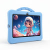 7-Inch Childrens Educational Android Tablet with a blue protective case and colorful astronaut character on screen.