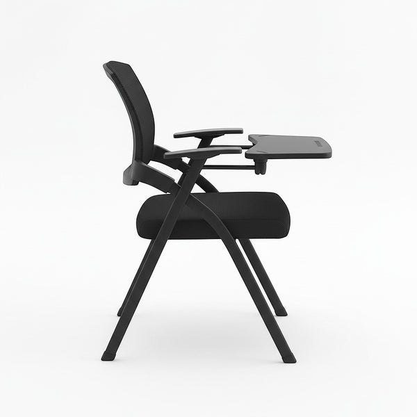 Ergonomic Mesh Training Chair with Folding Writing Tablet