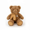 65cm Plush Teddy Bear sitting with a brown fluffy texture and a ribbon, perfect for cuddling or as a gift.
