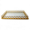 Gold Mirror Tray Large Size