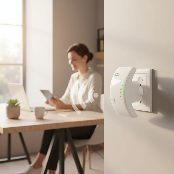 Wireless WiFi Extender Repeater 900M Long Range Signal Booster