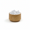 Aromatherapy Machine for Home & Office with a wooden base and white, mountain-like top design.
