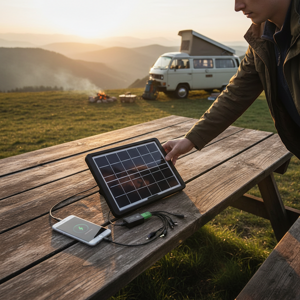 3.8W Portable Solar Panel for Outdoor Charging