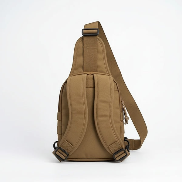 Single Strap Backpack with Multiple Storage Pockets