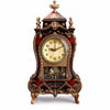 Vintage Style Plastic Table Clock with ornate design and traditional features, perfect for home decor.