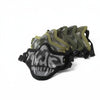 Skull Print Face Mask collection showcasing various colors and designs with distinctive skull graphics.