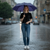 3-Fold Minimalist Automatic Umbrella