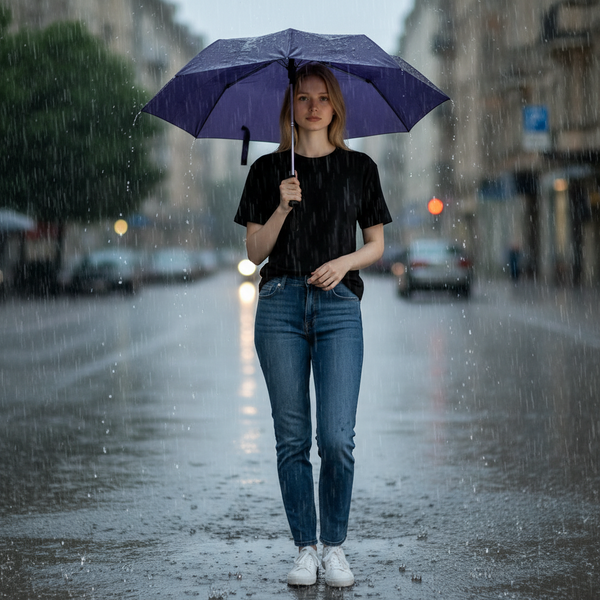 3-Fold Minimalist Automatic Umbrella