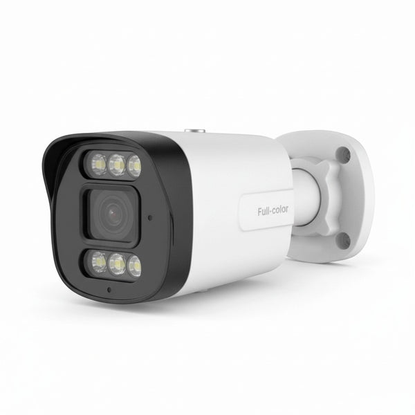 3MP 4-Channel NVR PoE Security Camera Kit with full-color warm light night vision.