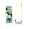 Outdoor Home Swing for Kids with secure suspension ropes and comfortable seat for outdoor fun.
