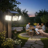 30W Tri-Head Solar Security Light