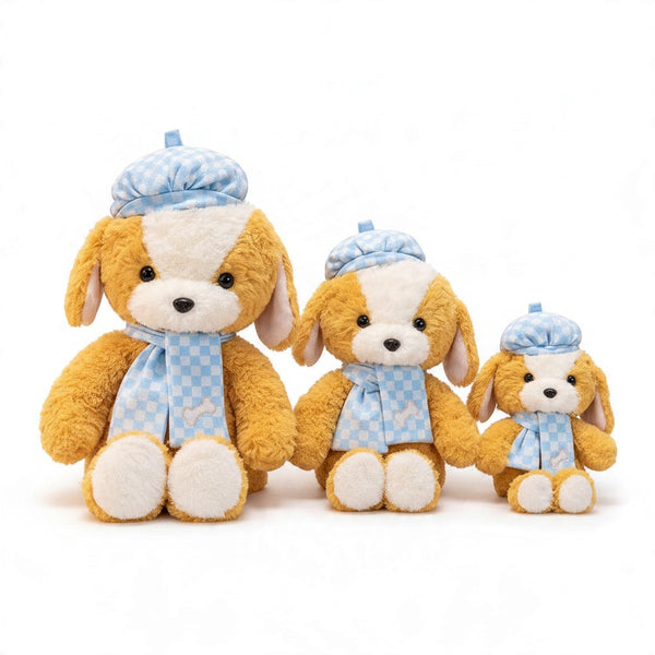 Cute Beret Puppy Plush Toy