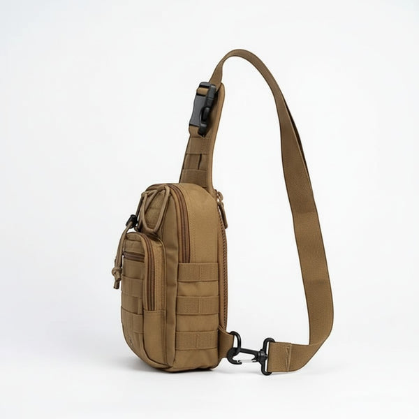 Single Strap Backpack with Multiple Storage Pockets