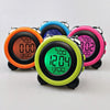 Digital Twin-Bell Alarm Clock with Backlit LCD Display