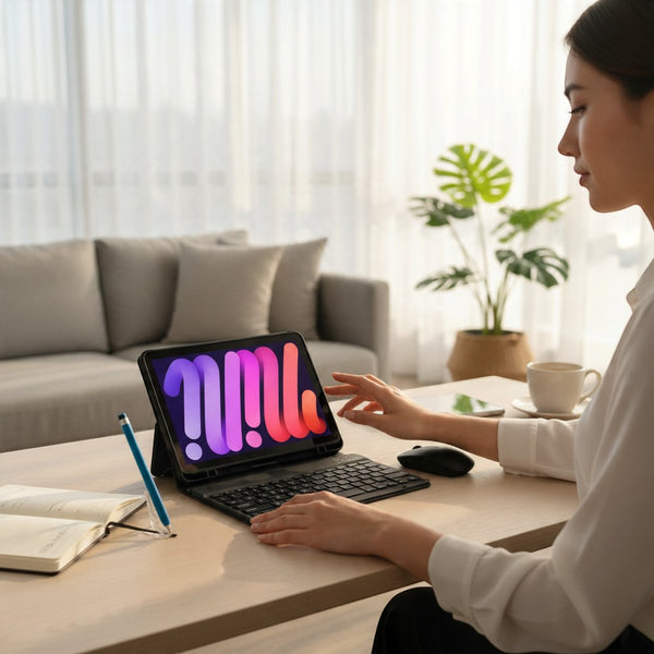 Portable Tablet with Keyboard and Mouse Set
