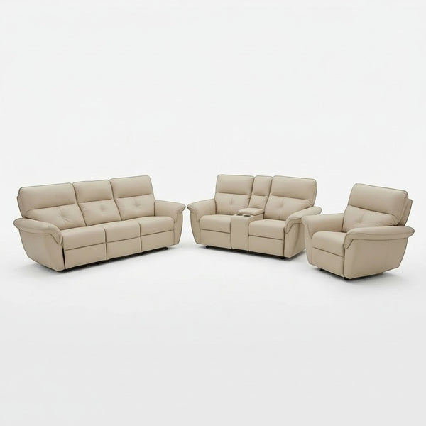 3-Piece Reclining Sofa Set for Ultimate Comfort and Style