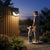 100 LED Waterproof Motion Sensor Solar Wall Garden Light