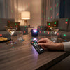 Dual-Aperture Laser LED Ambient Party Light