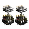 Adjustable Height Professional Salon Rolling Cart with multiple tiers for efficient organization of salon tools and products.