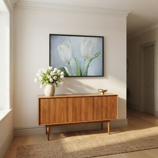 Floral Botanical Canvas Wall Art Piece