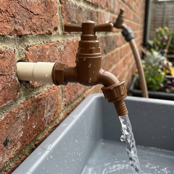 Brown Plastic Tap