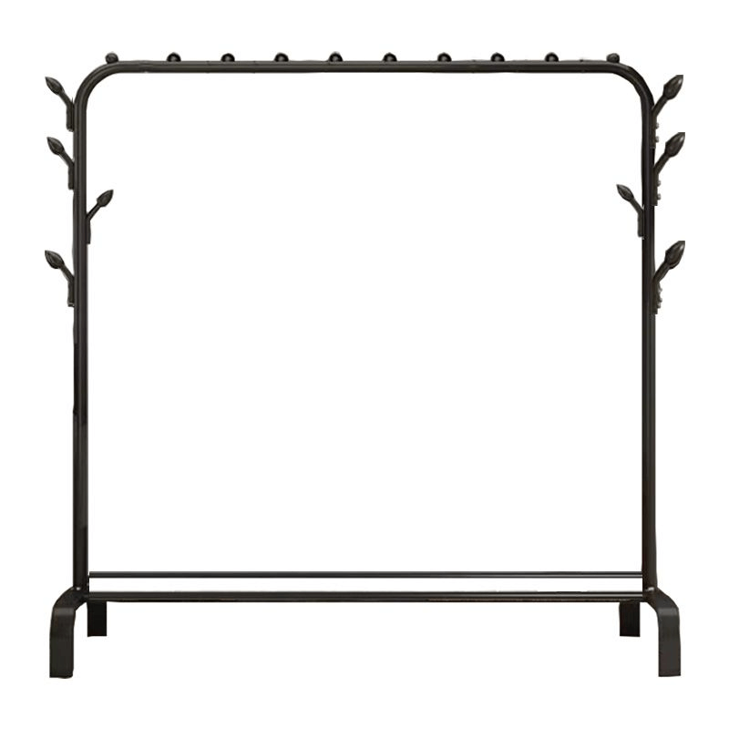Metal Garment Rack With Shelf for Shoes